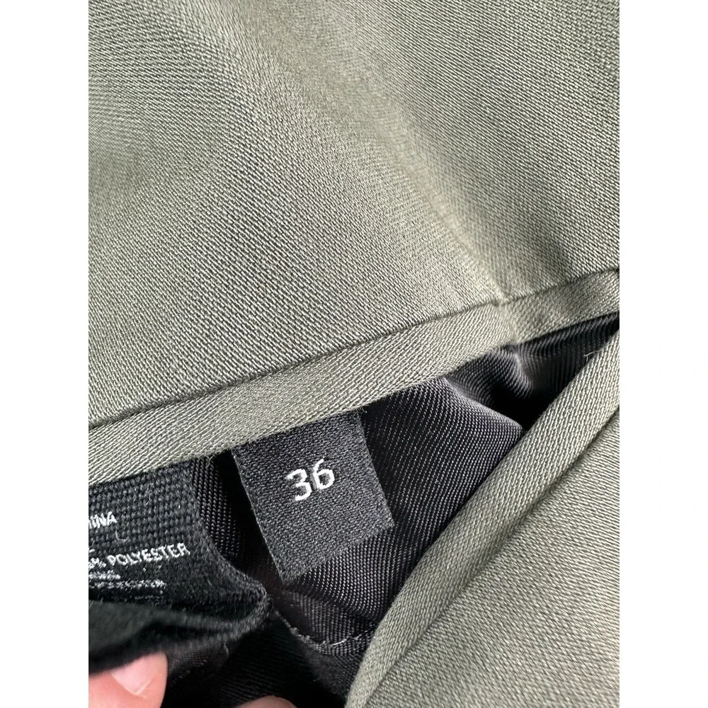 Theory Clinton Green Cotton Blend Mens 2-Btn Sportcoat Size 36 NWT
